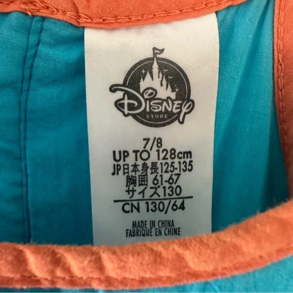 Disney’s Moana Blue Floral girls Dress from Disney’s Aulani resort in Hawaii